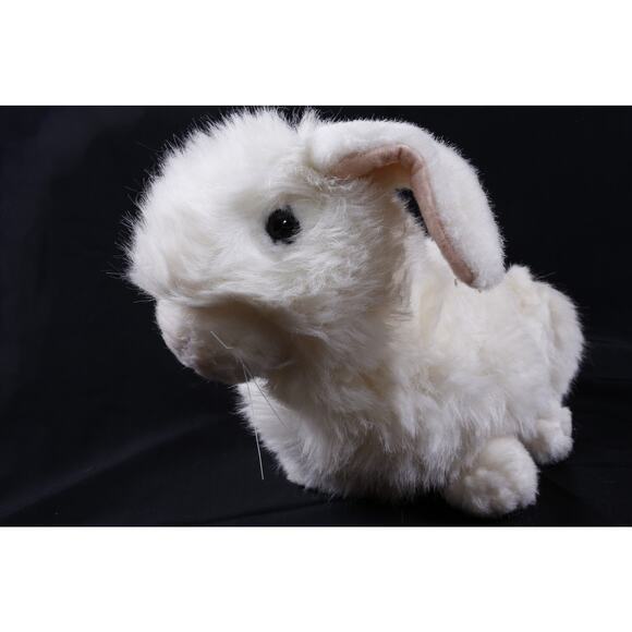 Kamar, Rare, Prototype, Sample, OOAK, hand made, White, Rabbit, Bunny, Pink - Picture 2 of 4